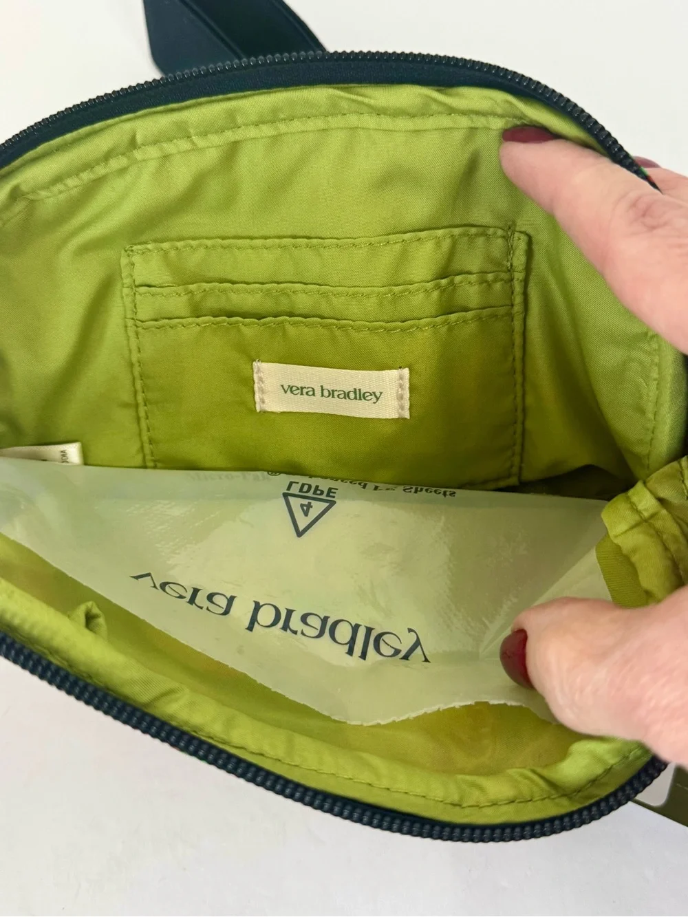 Vera Bradley compact fanny